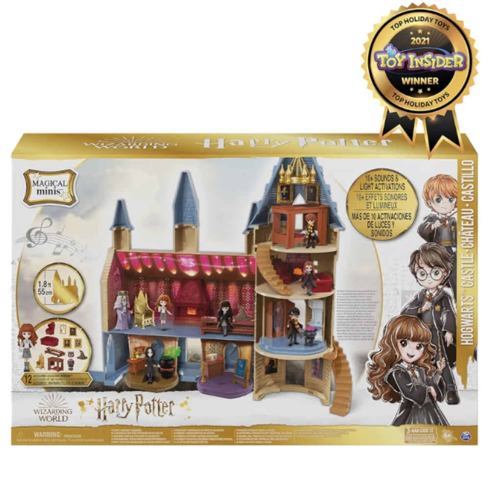 Wizarding World Harry Potter, Magical Minis Hogwarts Castle with 12 Accessories
